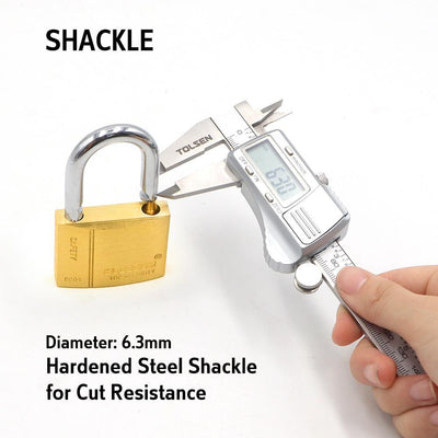 BLOSSOM PADLOCK BRASS HEAVY DUTY 40MM Payday Deals