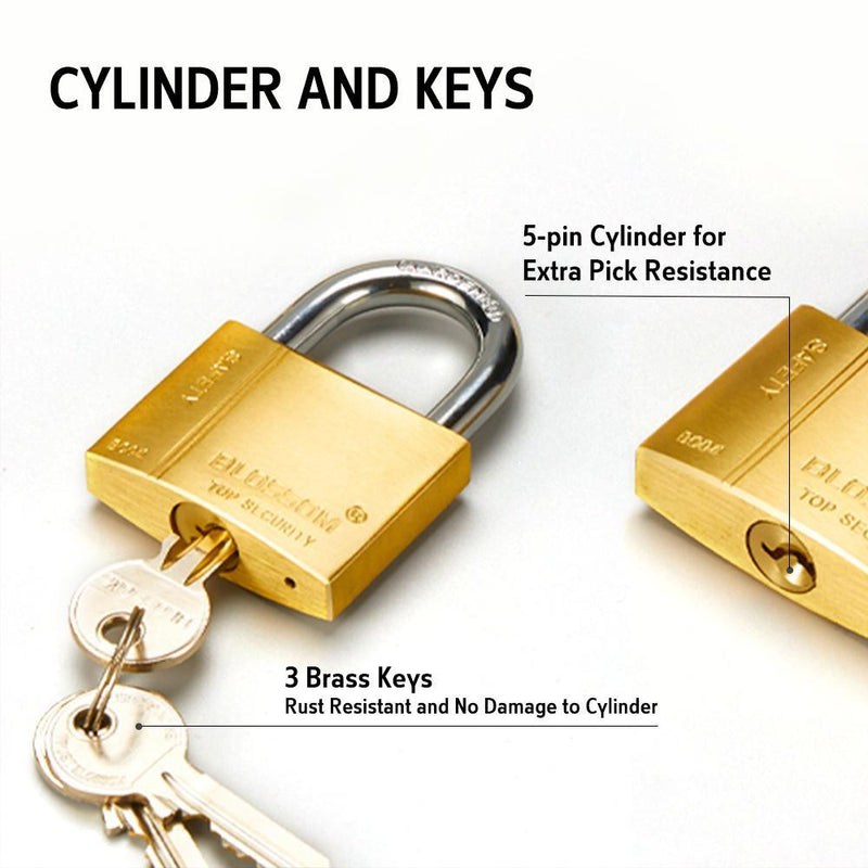 BLOSSOM PADLOCK BRASS HEAVY DUTY 40MM Payday Deals