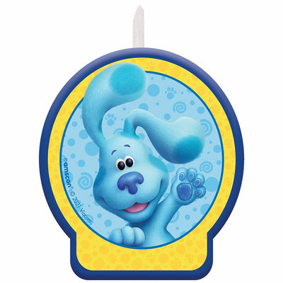 Blues Clues Birthday Wax Shaped Candle x1