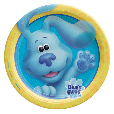 Blues Clues Round Dinner Plates 8 Pack