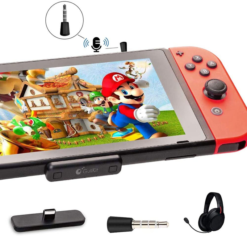 Bluetooth Adapter Route air Pro Support in-Game Voice Chat compatible with Nintendo Switch, Nintendo Switch Lite, PS4 and Laptops Payday Deals