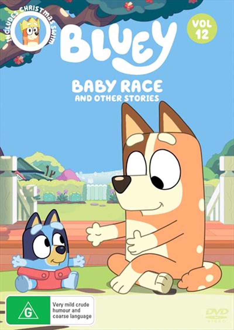 Bluey - Baby Race And Other Stories - Vol 12 DVD Payday Deals