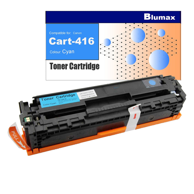 Blumax Alternative for Canon CART-416 Cyan Toner Cartridges
