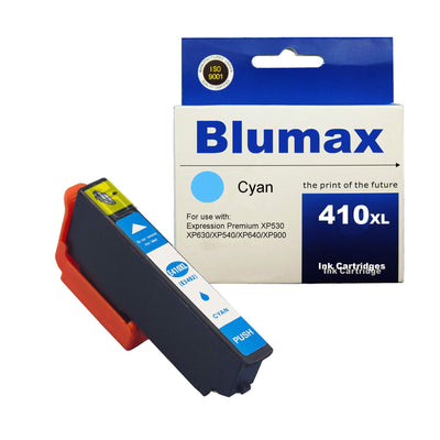 Blumax Alternative for Epson 410XL Cyan Ink Cartridges