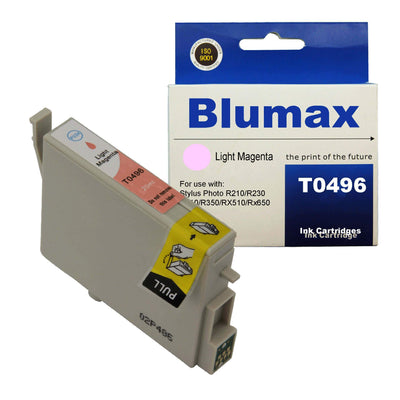 Blumax Alternative for Epson T0496 Light Magenta Ink Cartridges