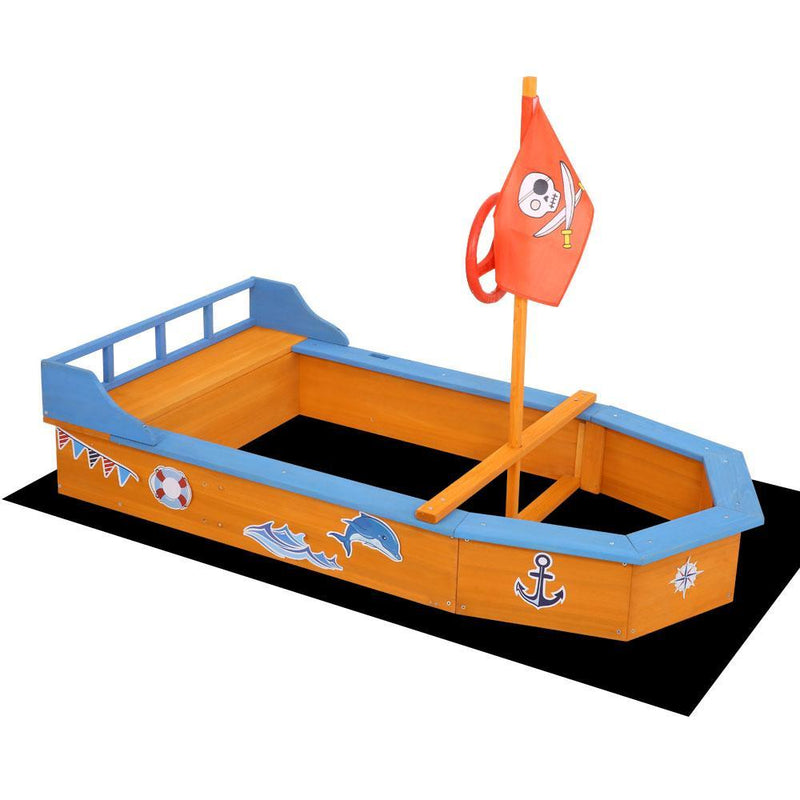 Keezi Boat-Shaped Sand Pit Payday Deals