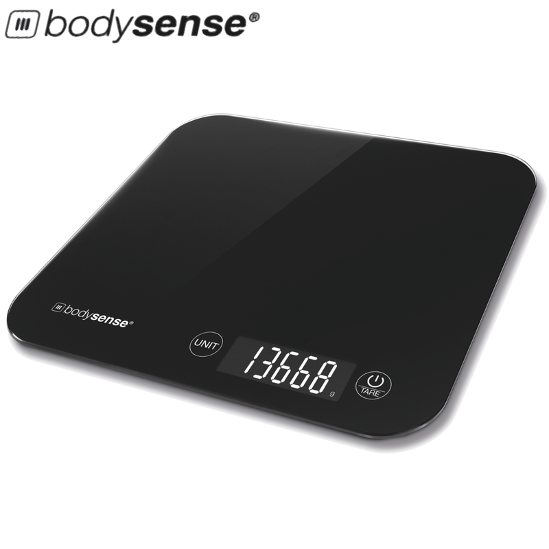 BodySense 15kg High Capacity Digital Kitchen Scale Electronic Weight Balance Payday Deals