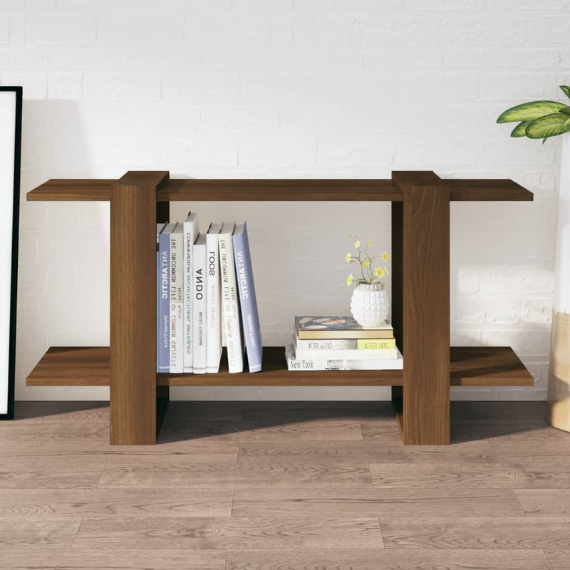 Book Cabinet Brown Oak 100x30x51 cm Engineered Wood Payday Deals