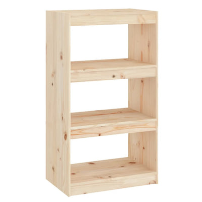Book Cabinet/Room Divider 60x30x103.5 cm Solid Wood Pine Payday Deals