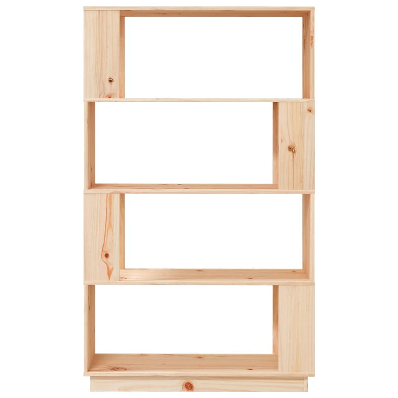 Book Cabinet/Room Divider 80x25x132 cm Solid Wood Pine Payday Deals