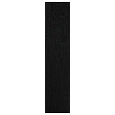 Book Cabinet/Room Divider Black 100x30x135.5 cm Solid Pinewood Payday Deals