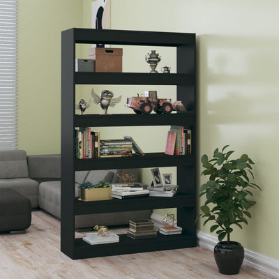 Book Cabinet/Room Divider Black 100x30x166 cm Payday Deals
