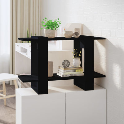 Book Cabinet/Room Divider Black 80x30x51 cm Payday Deals