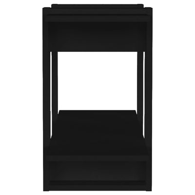 Book Cabinet/Room Divider Black 80x30x51 cm Payday Deals