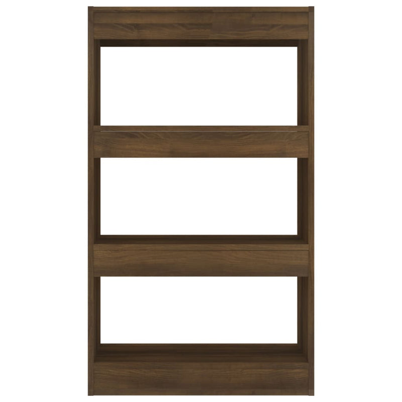 Book Cabinet/Room Divider Brown Oak 60x30x103 cm Engineered Wood Payday Deals