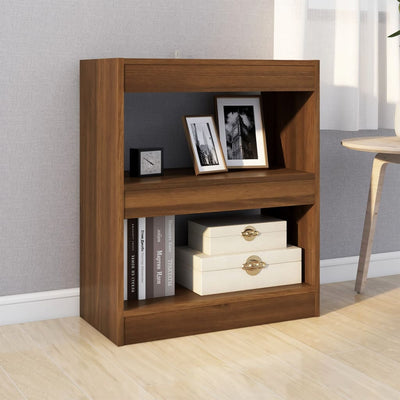 Book Cabinet/Room Divider Brown Oak 60x30x72 cm Payday Deals