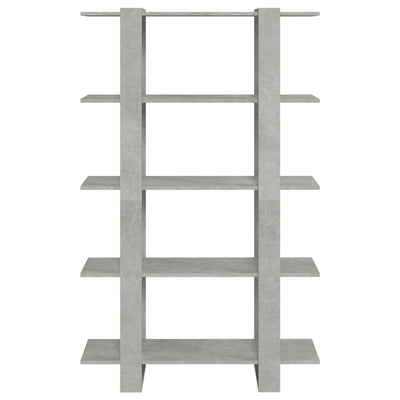Book Cabinet/Room Divider Concrete Grey 100x30x160 cm Payday Deals