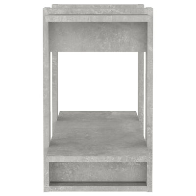 Book Cabinet/Room Divider Concrete Grey 80x30x51 cm Payday Deals