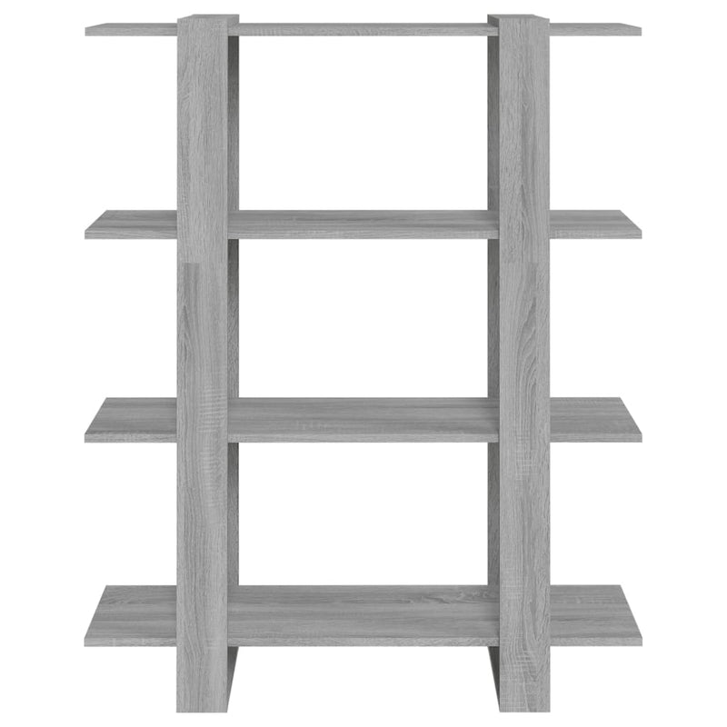 Book Cabinet/Room Divider Grey Sonoma 100x30x123.5 cm Payday Deals