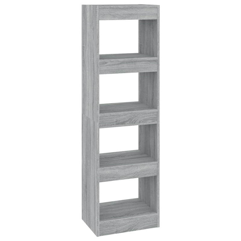 Book Cabinet/Room Divider Grey Sonoma 40x30x135 cm Payday Deals