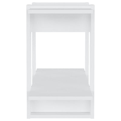 Book Cabinet/Room Divider High Gloss White 80x30x51 cm Payday Deals