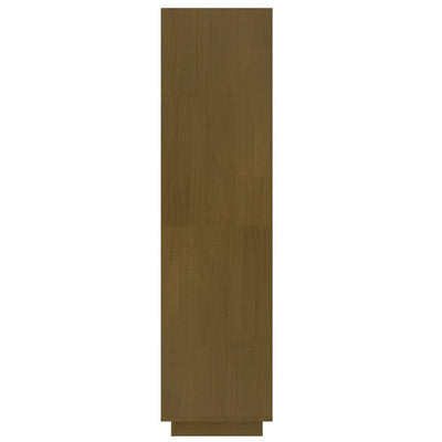 Book Cabinet/Room Divider Honey Brown 40x35x135 cm Solid Pinewood Payday Deals