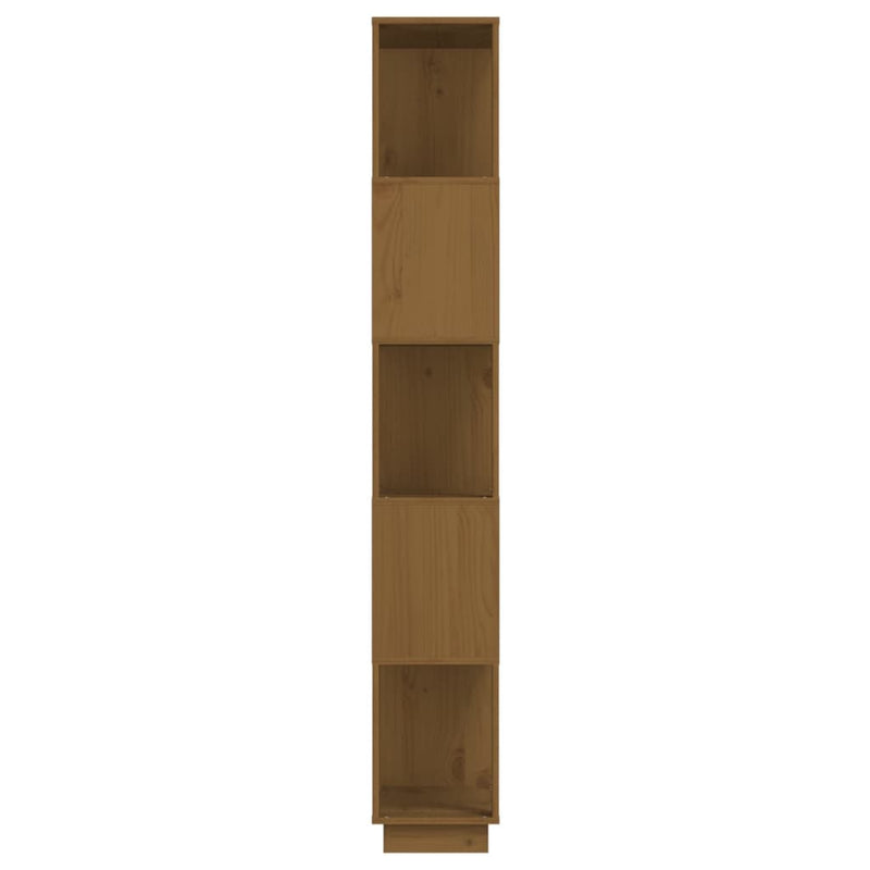 Book Cabinet/Room Divider Honey Brown 80x25x163.5 cm Solid Wood Payday Deals