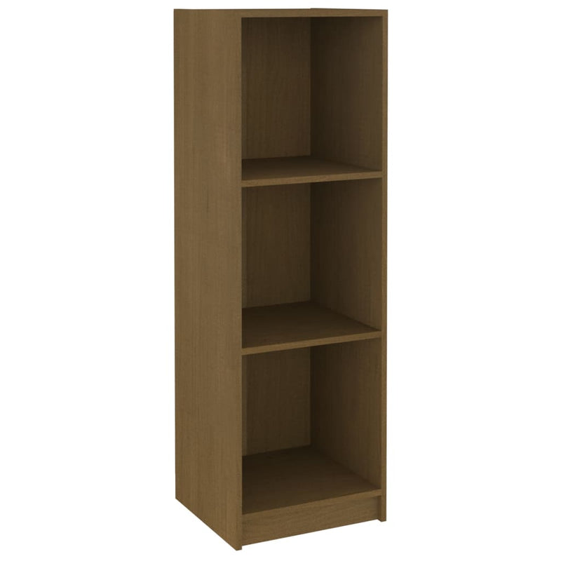 Book Cabinet/Room Divider Honey Brown Solid Pinewood Payday Deals