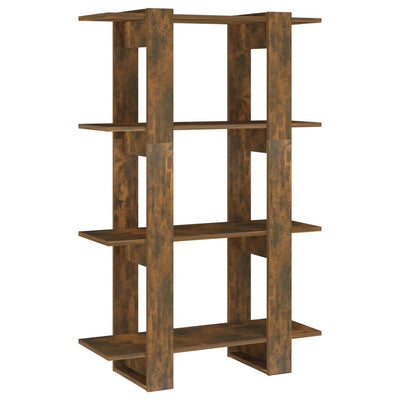 Book Cabinet/Room Divider Smoked Oak 80x30x123.5 cm Payday Deals