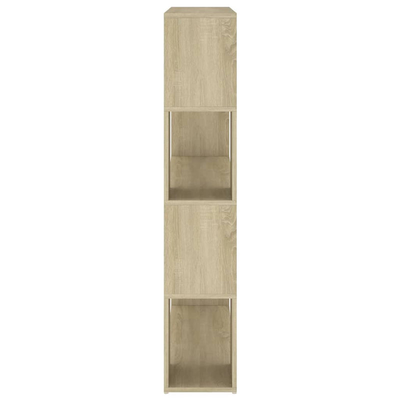 Book Cabinet Room Divider Sonoma Oak 100x24x124 cm Payday Deals