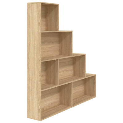 Book Cabinet/Room Divider Sonoma Oak 155x24x160 cm Engineered Wood Payday Deals