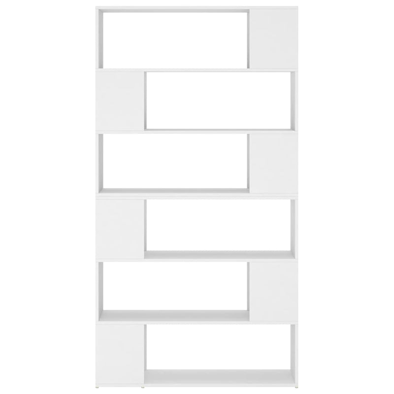 Book Cabinet Room Divider White 100x24x188 cm Payday Deals