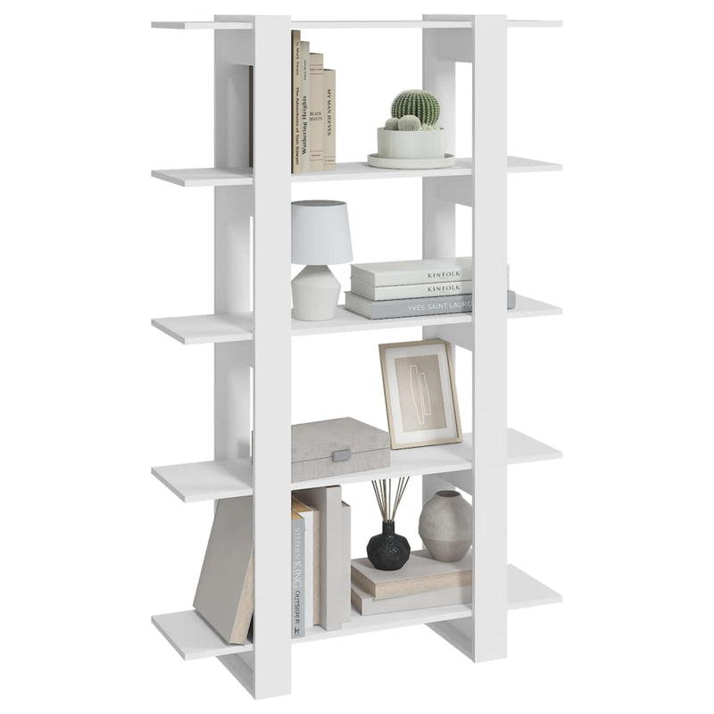 Book Cabinet/Room Divider White 100x30x160 cm Payday Deals