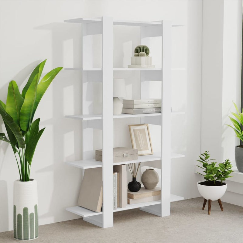 Book Cabinet/Room Divider White 100x30x160 cm Payday Deals