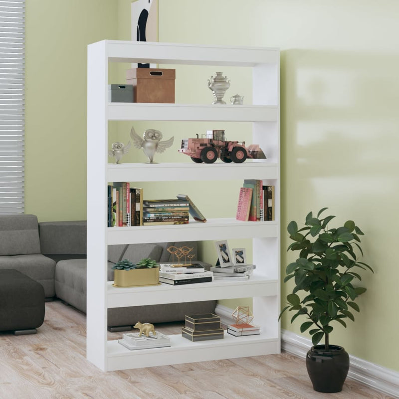 Book Cabinet/Room Divider White 100x30x166 cm Payday Deals