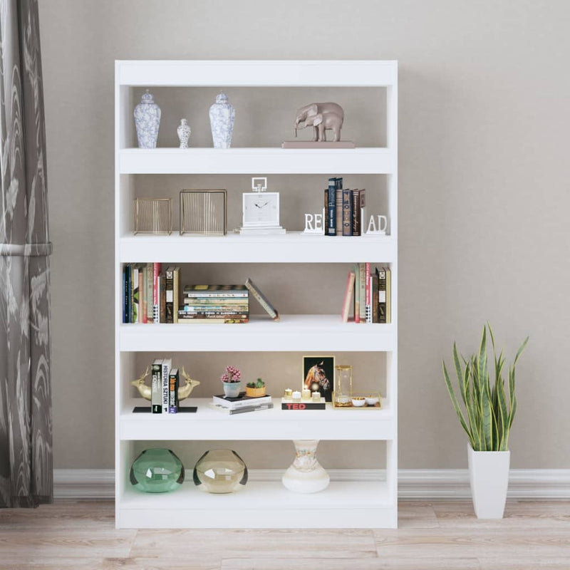 Book Cabinet/Room Divider White 100x30x166 cm Payday Deals