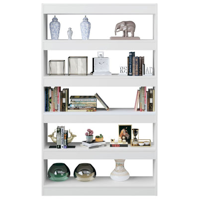 Book Cabinet/Room Divider White 100x30x166 cm Payday Deals