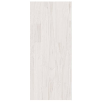 Book Cabinet Room Divider White 100x30x71.5 cm Pinewood Payday Deals