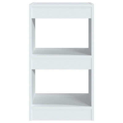 Book Cabinet/Room Divider White 40x30x72 cm Payday Deals