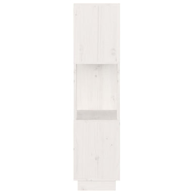 Book Cabinet/Room Divider White 51x25x101 cm Solid Wood Pine Payday Deals