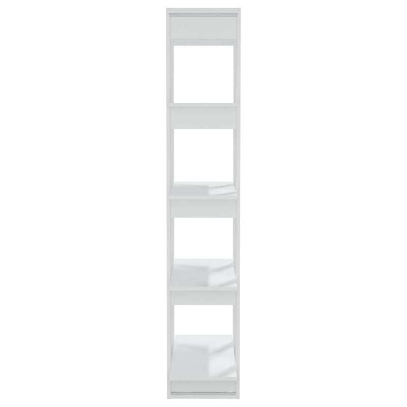 Book Cabinet/Room Divider White 80x30x160 cm Engineered Wood Payday Deals