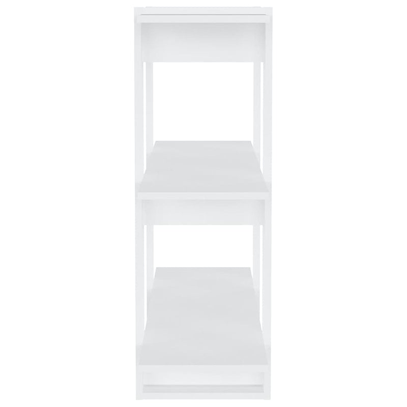 Book Cabinet/Room Divider White 80x30x87 cm Payday Deals