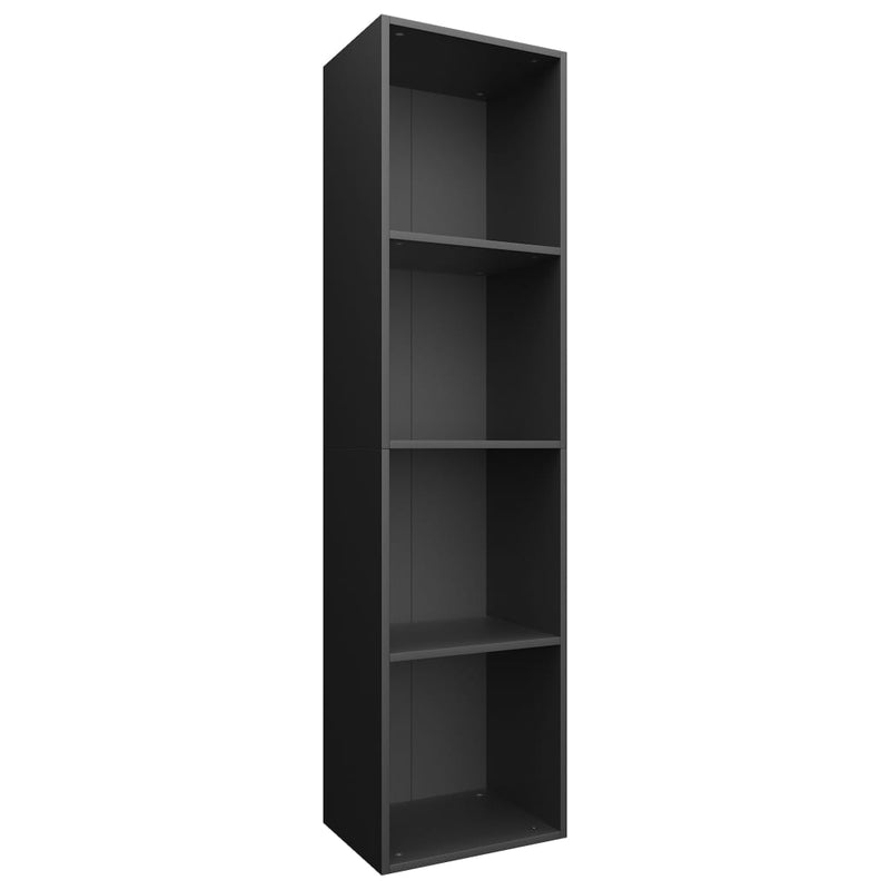 Book Cabinet/TV Cabinet Black 36x30x143 cm Engineered Wood Payday Deals