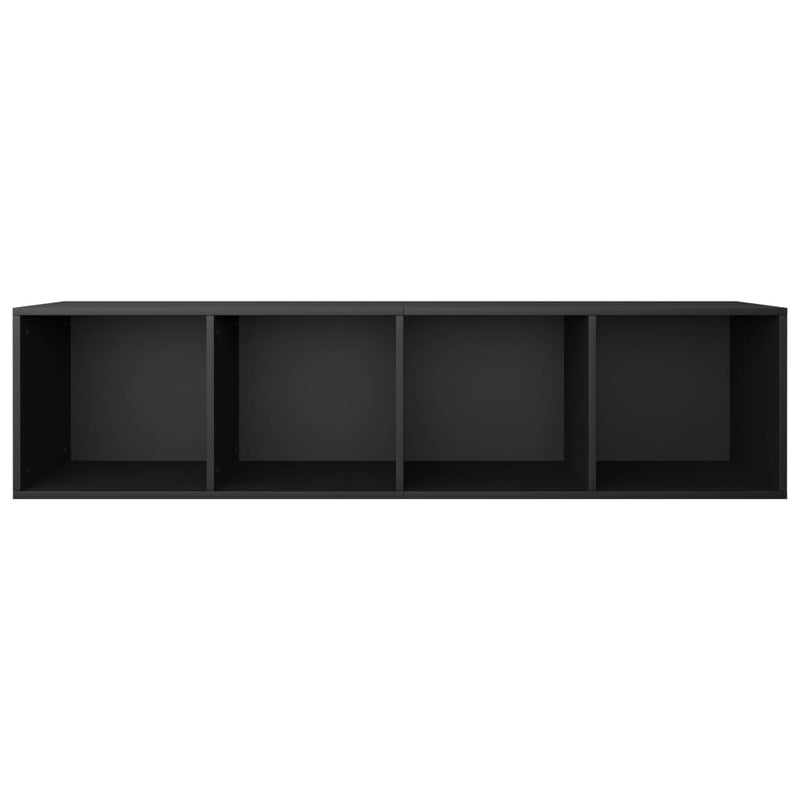 Book Cabinet/TV Cabinet Black 36x30x143 cm Engineered Wood Payday Deals