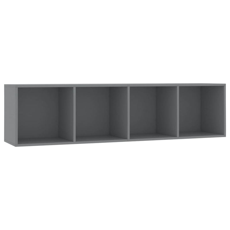 Book Cabinet/TV Cabinet Grey 143x30x36 cm Payday Deals