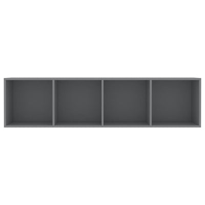 Book Cabinet/TV Cabinet Grey 143x30x36 cm Payday Deals