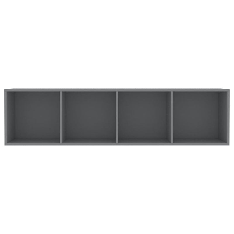 Book Cabinet/TV Cabinet Grey 143x30x36 cm Payday Deals