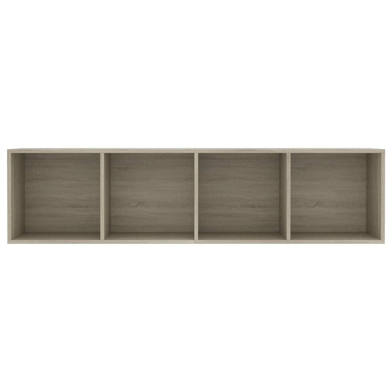 Book Cabinet/TV Cabinet Sonoma Oak 143x30x36 cm Payday Deals