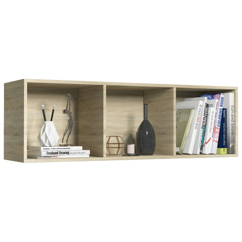 Book Cabinet/TV Cabinet Sonoma Oak 36x30x114 cm Engineered Wood Payday Deals