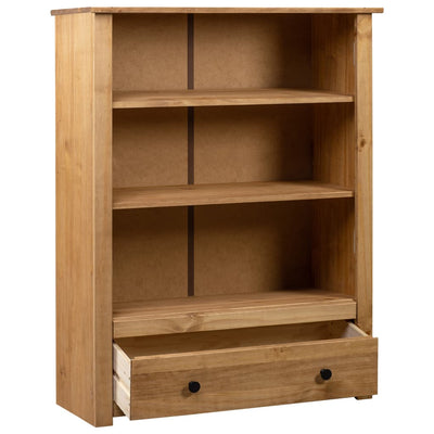 Bookcase 80x35x110 cm Solid Pine Wood Panama Range Payday Deals